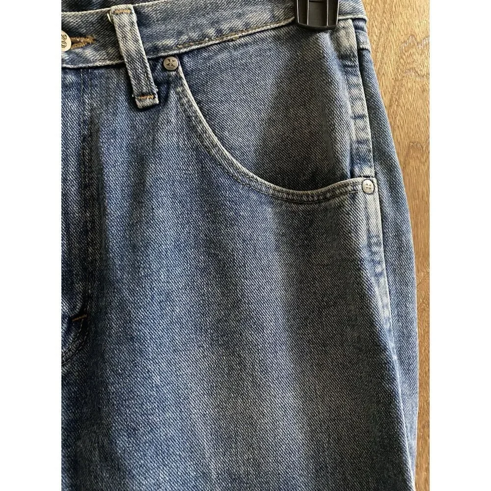 Twenty X Mens 32 x 34 Style 22 Relaxed Fit Faded Straight Leg Denim Blue Jeans